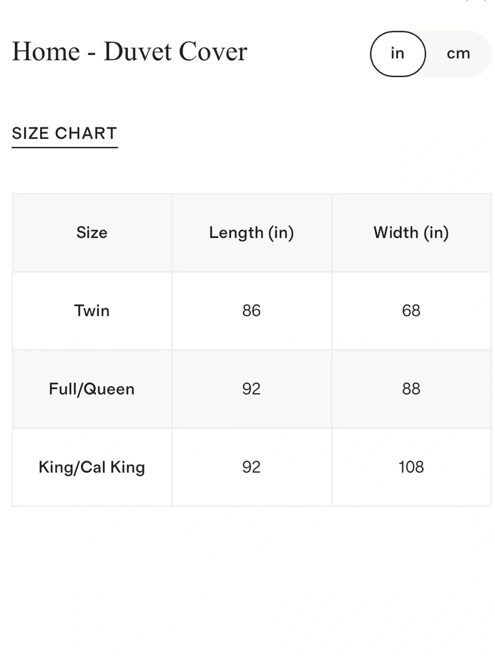 Quince Organic Cotton Jersey Duvet Cover